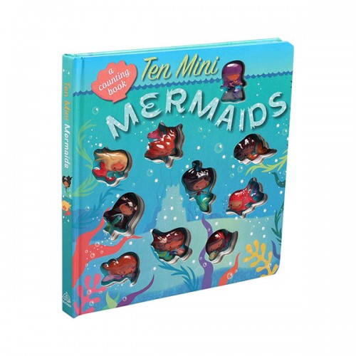 ▣언더더씨▣ A Counting Book : Ten Mini Mermaids (Hardcover)