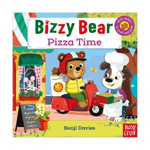Bizzy Bear : Pizza Time (Board book, 영국판)