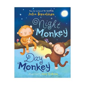 [★추천작가]Night Monkey, Day Monkey (Paperback, 영국판)