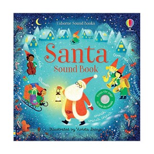 Usborne Sound Books : Santa (Sound Board book, 영국판)