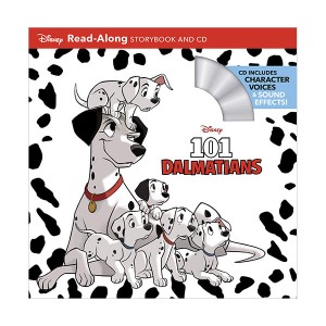 Disney Read-Along Storybook : 101 Dalmatians (Book & CD)
