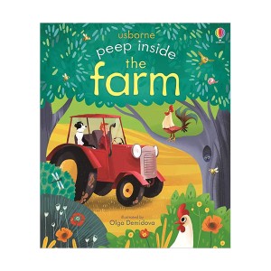 ★어스본★Usborne Peep Inside : the Farm (Board book, UK)