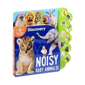 Discovery : Noisy Baby Animals! (Board book, Sound book)