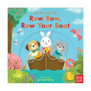 [QR음원]Sing Along With Me : Row, Row, Row Your Boat (Board book, 미국판)