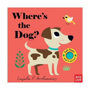 Where's the Dog? : Felt Flap Book (Board book, 미국판)