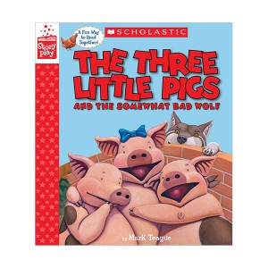 A StoryPlay Book : The Three Little Pigs and the Somewhat Bad Wolf (Hardcover)