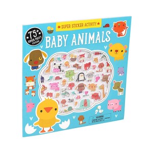 Super Sticker Activity : Baby Animals (Paperback)