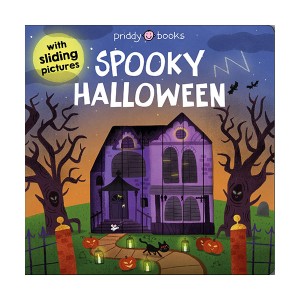 Sliding Pictures : Spooky Halloween (Board book)