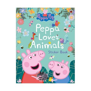 Peppa Pig : Peppa Loves Animals : Sticker Book (Paperback, 영국판)
