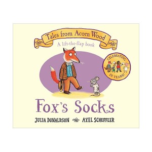 [★추천작가]Tales from Acorn Wood story : Fox's Socks (Board book, 영국판)