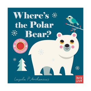 Where's the Polar Bear? : Felt Flap Book  (Board book, 미국판)