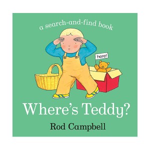 Rod Campbell : Where's Teddy? (Board book, 영국판)