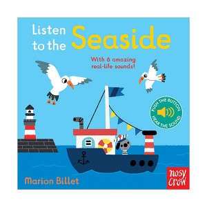 ▣언더더씨▣ Listen to the Seaside (Sound book)(Board book, 영국판)
