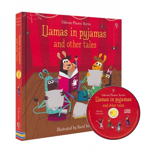 ★어스본★Phonics Readers : Llamas in Pajamas and Other Tales (Hardcover & CD, 영국판)
