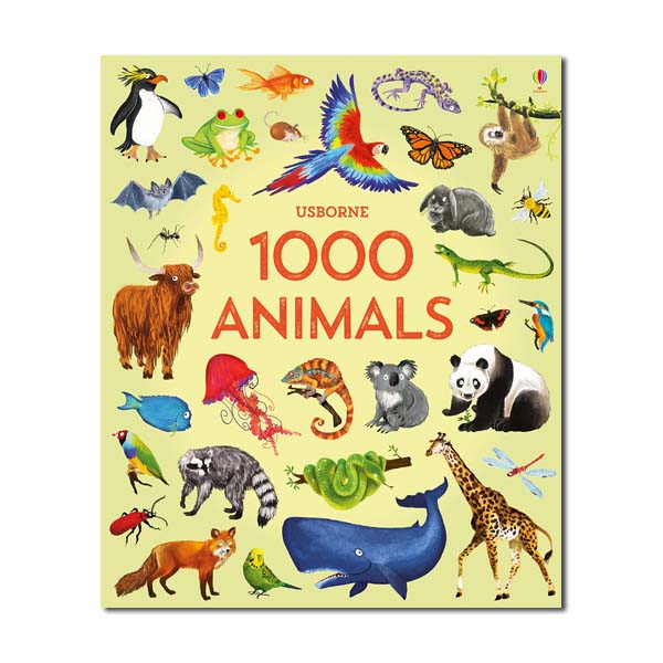 Usborne 1000 Animals (Hardcover, UK)