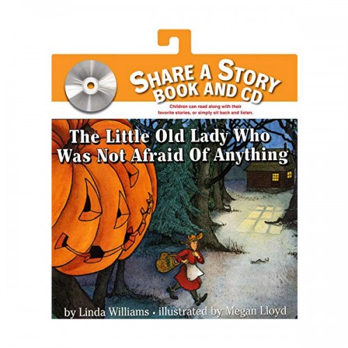 The Little Old Lady Who Was Not Afraid of Anything (Paperback & CD)