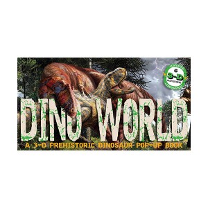 Dino World : A 3-D Prehistoric Dinosaur Pop-Up (Hardcover)