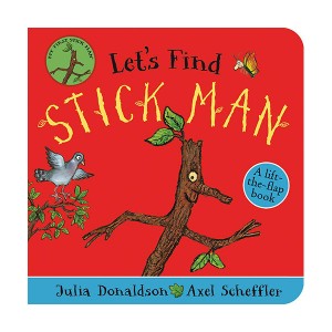 Let's Find Stick Man : A lift-the-flap (board book, 영국판)