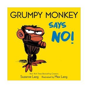 Grumpy Monkey Says No! (Board book)