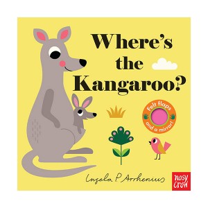 Where's the Kangaroo? : Felt Flap Book  (Board book, 미국판)