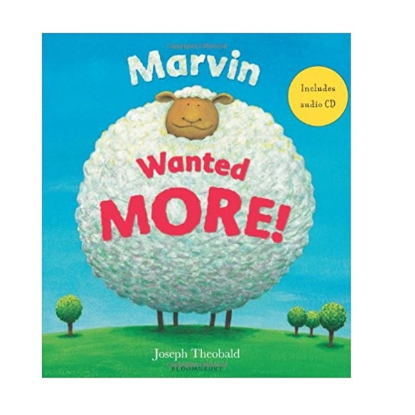 Marvin Wanted More (Book & CD, 영국판)