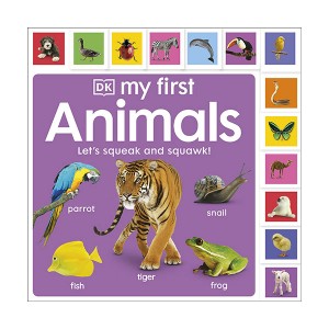 [특가] My First Animals : Let's Squeak and Squawk! (Board book, 영국판)