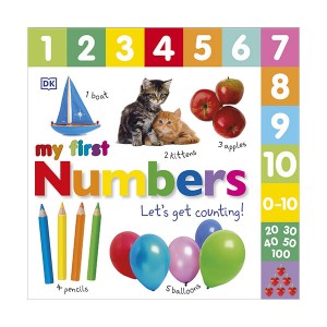 My First Numbers Let's Get Counting (Board book, 영국판)