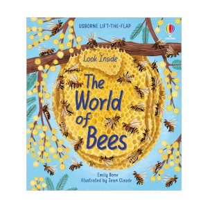 ★어스본★Look Inside : the World of Bees (Hardcover, 영국판)