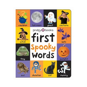 First 100 Padded : First Spooky Words (Board book)