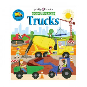 Pop-Up Places Trucks (Board book)