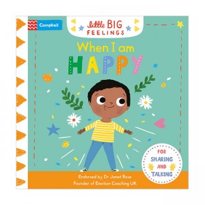 Little Big Feelings : When I am Happy (Board book, UK)