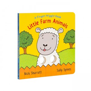 Finger Wiggle Book : Little Farm Animals (Board book, UK)