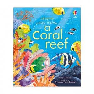 Peep Inside a Coral Reef (Board book, UK)
