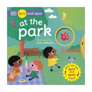 Spin and Spot: At the Park : What Can You Spin And Spot Today? (Board book, UK)