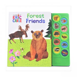[★추천작가] World of Eric Carle, Forest Friends 10-Button Animal Sound Book (Board book)