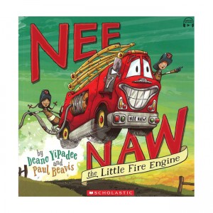 Nee Naw the Little Fire Engine : StoryPlus QR코드 (Paperback + CD, 미국판)