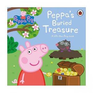 Peppa's Buried Treasure : A Lift-the-Flap Book (Board Book, 영국판)