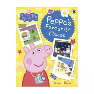 Peppa Pig: Peppa's Favourite Places : Sticker Scenes Book (Paperback, )