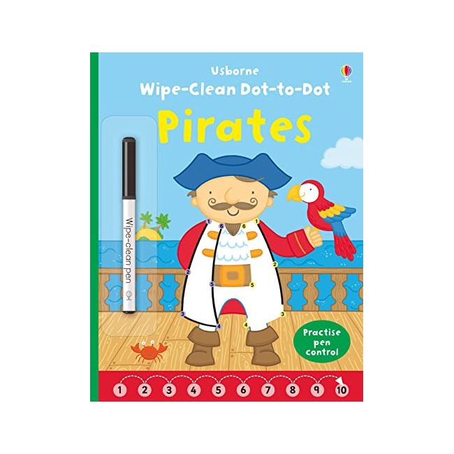 Wipe-Clean Dot-to-Dot Pirates