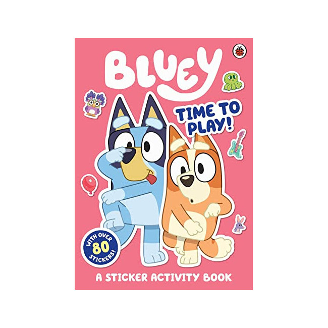 Bluey: Time to Play Sticker Activity