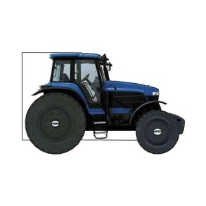 Farm Tractor - Wheelie Books