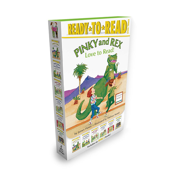 Ready to Read 3 : Pinky and Rex Love to Read! 6 Books Boxed Set (Paperback, 6종)