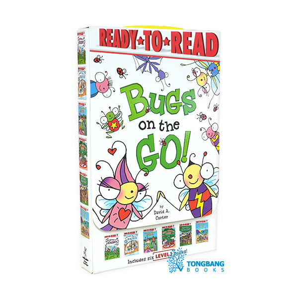 Ready to Read 1 : Bugs on the Go! 6 Books Boxed Set (Paperback, 6종) (CD미포함)
