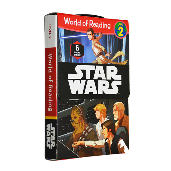 World of Reading Level 2 : Star Wars 리더스 6종 Box Set (Paperback)(CD없음)