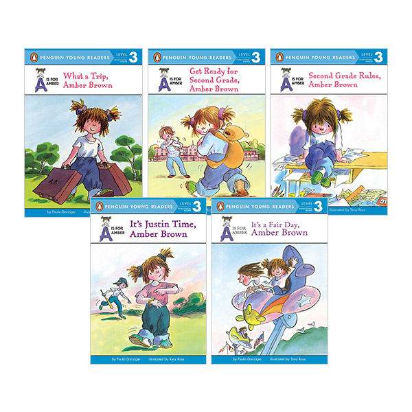 Penguin Young Readers Level 3 : Amber Brown 리더스 5종 세트 (Paperback)(CD없음)