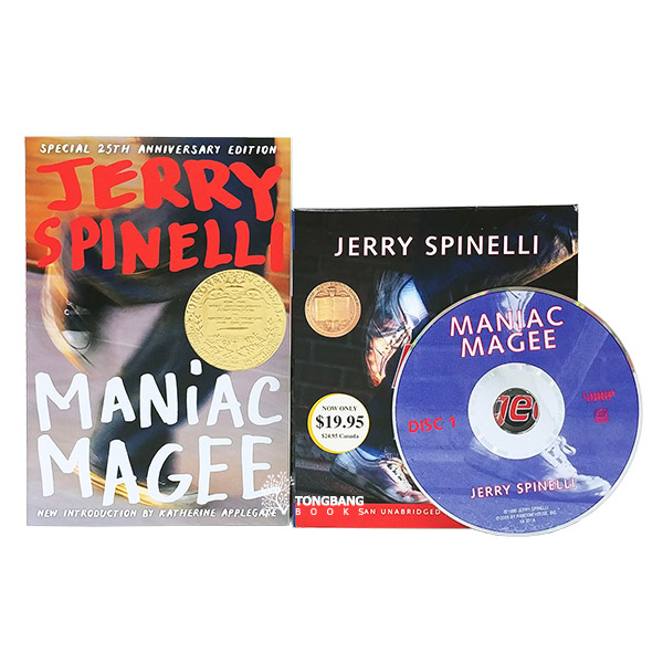  Maniac Magee Book & CD 세트 (Book&CD, Newbery)