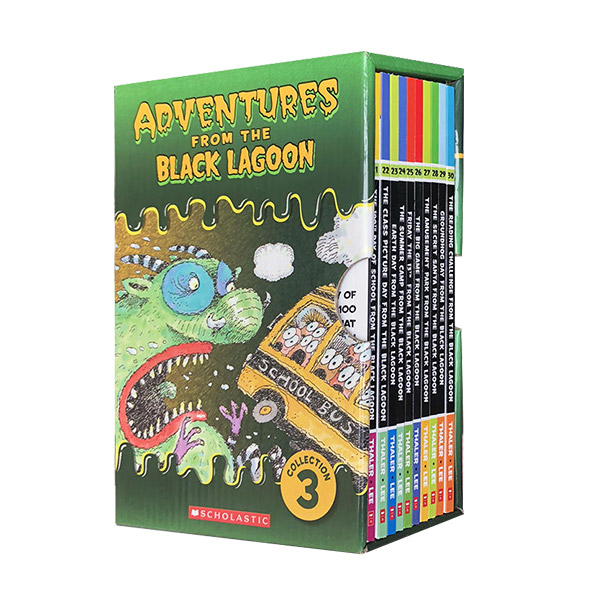 Adventures from the Black Lagoon Collection 3 : #21-30 챕터북 Box Set (Paperback)(CD없음)