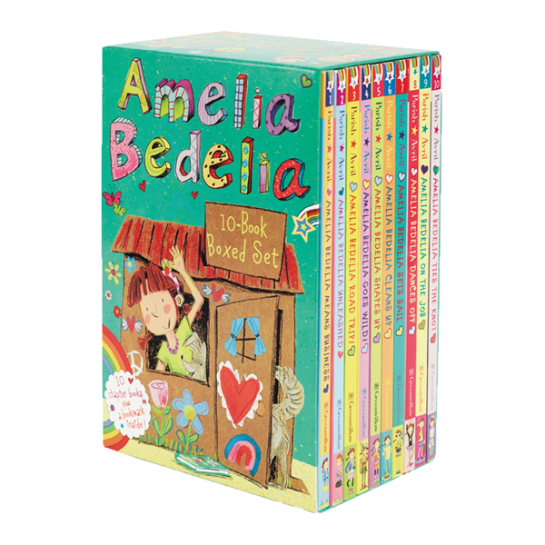 Amelia Bedelia Chapter Book 10-Book Box Set (Paperback, 10권) (CD없음)