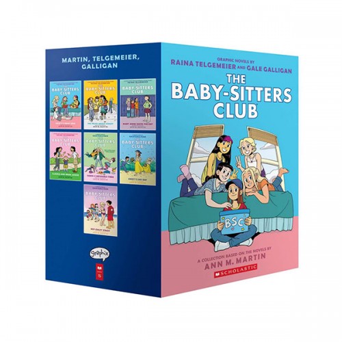 [적립금 3배★] [넷플릭스] The Baby-Sitters Club Graphix #01-7 Box Set (Paperback, 풀컬러)(CD없음)