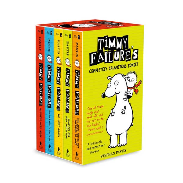 Timmy Failure's Completely Calamitous #01-5 챕터북 Box Set (Paperback, 영국판)(CD없음)
